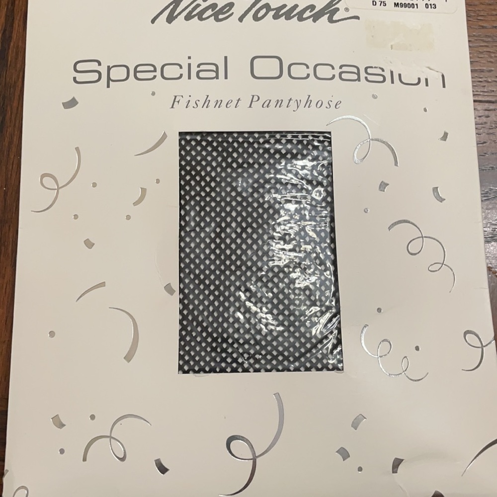 Nice Touch Fishnet Pantyhose Size A